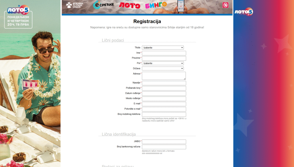 Registracija – kako otvoriti nalog